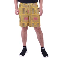 Digital Paper African Tribal Men s Pocket Shorts