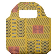 Digital Paper African Tribal Premium Foldable Grocery Recycle Bag