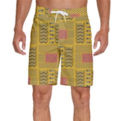 Digital Paper African Tribal Men s Beach Shorts