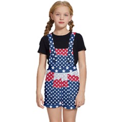 Illustrations Stars Kids  Short Overalls