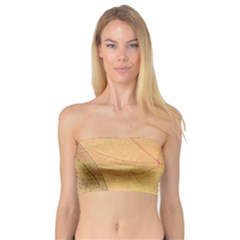 Leaves Patterns Colorful Leaf Pattern Bandeau Top