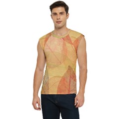 Leaves Patterns Colorful Leaf Pattern Men s Raglan Cap Sleeve T-Shirt