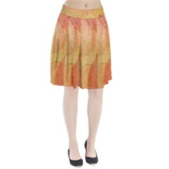 Leaves Patterns Colorful Leaf Pattern Pleated Skirt