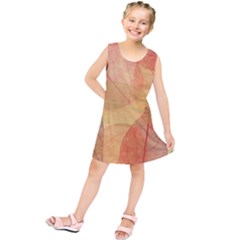 Leaves Patterns Colorful Leaf Pattern Kids  Tunic Dress