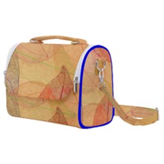 Leaves Patterns Colorful Leaf Pattern Satchel Shoulder Bag