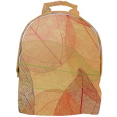 Leaves Patterns Colorful Leaf Pattern Mini Full Print Backpack