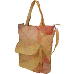 Leaves Patterns Colorful Leaf Pattern Shoulder Tote Bag