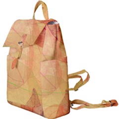 Leaves Patterns Colorful Leaf Pattern Buckle Everyday Backpack