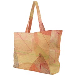 Leaves Patterns Colorful Leaf Pattern Simple Shoulder Bag