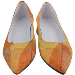 Leaves Patterns Colorful Leaf Pattern Women s Block Heels 