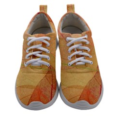 Leaves Patterns Colorful Leaf Pattern Women Athletic Shoes