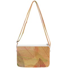 Leaves Patterns Colorful Leaf Pattern Double Gusset Crossbody Bag