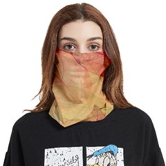 Leaves Patterns Colorful Leaf Pattern Face Covering Bandana (Two Sides)