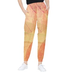 Leaves Patterns Colorful Leaf Pattern Women s Tapered Pants