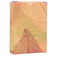 Leaves Patterns Colorful Leaf Pattern Playing Cards Single Design (Rectangle) with Custom Box