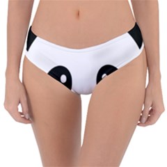Cute Panda Love Animal Reversible Classic Bikini Bottoms by Ndabl3x