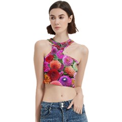 Flowers Colorful Garden Nature Cut Out Top