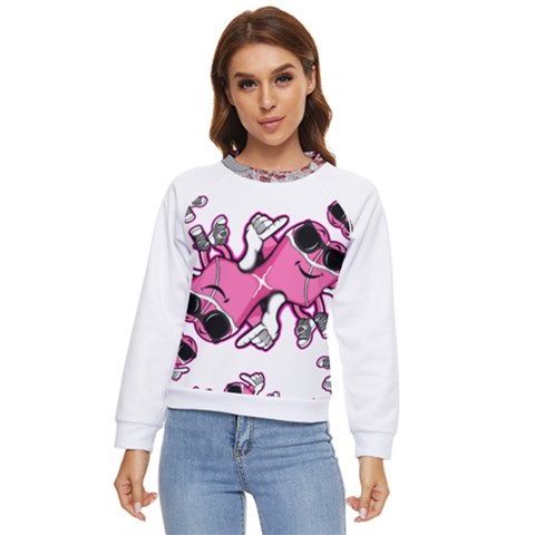 Lovely Inu 1 Women s Long Sleeve Raglan T-shirt by posters