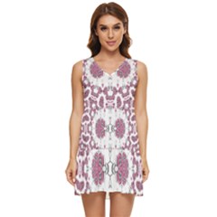 Imfd Lovelyinu 3 Tiered Sleeveless Mini Dress