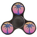 Abstract 3d Art Holiday Island Palm Tree Pink Purple Summer Sunset Water Finger Spinner View2