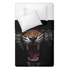 Tiger Angry Nima Face Wild Duvet Cover Double Side (Single Size)