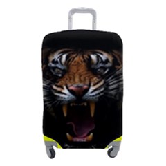 Tiger Angry Nima Face Wild Luggage Cover (Small)