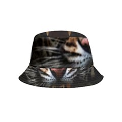 Tiger Angry Nima Face Wild Bucket Hat (Kids)