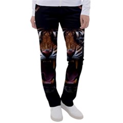 Tiger Angry Nima Face Wild Women s Casual Pants