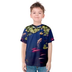 Koi Fish Carp Kids  Cotton T-shirt