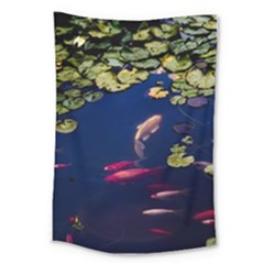 Koi Fish Carp Large Tapestry