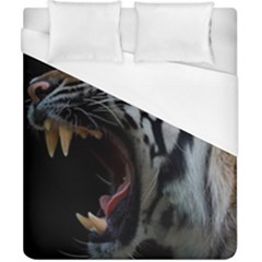 Angry Tiger Roar Duvet Cover (california King Size)