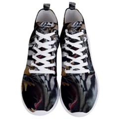 Angry Tiger Roar Men s Lightweight High Top Sneakers