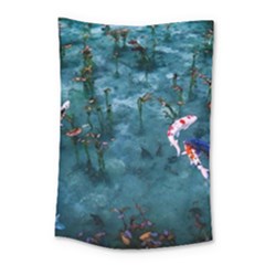 Fish Koi Carp Small Tapestry by Cemarart