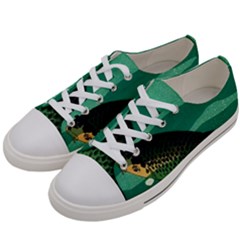 Japanese Koi Fish Men s Low Top Canvas Sneakers by Cemarart