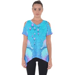 Seahorse Cut Out Side Drop T-shirt