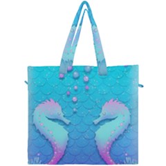 Seahorse Canvas Travel Bag