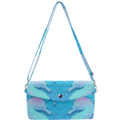 Seahorse Removable Strap Clutch Bag by Cemarart