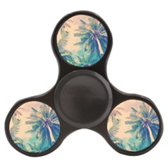 Palm Trees Beauty Nature Clouds Summer Finger Spinner