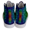 Rainbow Mandala Abstract Pastel Pattern Women s Hi-Top Skate Sneakers View4