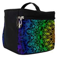 Rainbow Mandala Abstract Pastel Pattern Make Up Travel Bag (small) by Grandong