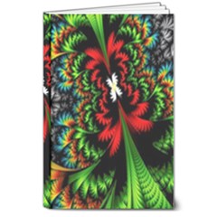 Kaleidoscopic Tropic 8  X 10  Hardcover Notebook by Grandong