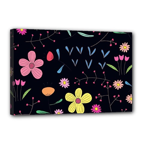 Beautiful Flower Plants Aesthetic Secret Garden Canvas 18  X 12  (stretched) by Grandong