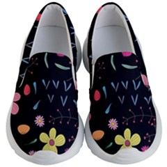 Beautiful Flower Plants Aesthetic Secret Garden Kids Lightweight Slip Ons by Grandong