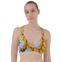 Floral Pattern Adorable Beautiful Aesthetic Secret Garden Sweetheart Sports Bra by Grandong