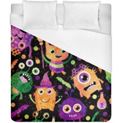 Fun Halloween Monsters Duvet Cover (california King Size) by Grandong