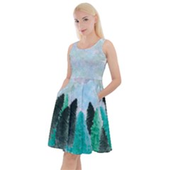 Pastel Forest Skater Dress by JazzerSci