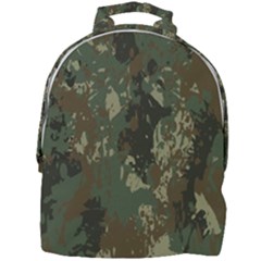 Camouflage Splatters Background Mini Full Print Backpack by Grandong