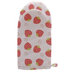 Strawberries Pattern Design Microwave Oven Glove by Grandong