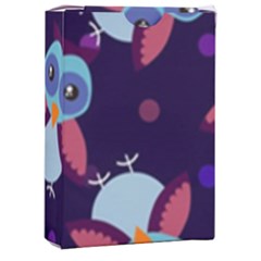 Owl Pattern Background Playing Cards Single Design (rectangle) With Custom Box by Grandong
