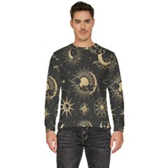 Star Colorful Christmas Abstract Art Men s Fleece Sweatshirt